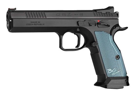 Pistole CZ TS 2 blue 9mm Para Sonderposten