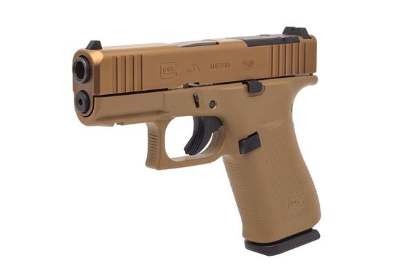 Pistole Glock 43X MOS-K 9mm Para coyote