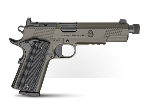 Pistole Springfield 1911 Operator AOS Full 45 ACP OD Green