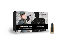 Pistolenpatrone Blackround 7.65 Para 6.0g / 92gr FMJ 50 Schuss