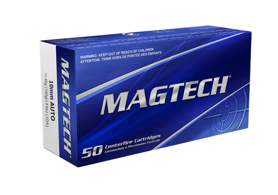 Pistolenpatrone Magtech 10mm Auto 11,7g/180grs FMJ 50 Schuss