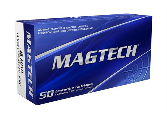 Pistolenpatrone Magtech .45 Auto 230gr FMJ 50 Schuss