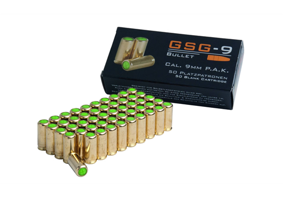 Platzpatronen GSG-9 Kal. .9 mm P.A.K. 50 Schuss