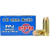 PPU Prvi Partizan 10mm Auto 190gr FPJ 50 Schuss