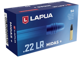 Randfeuerpatrone Lapua .22LR Midas+ 50 Schuss