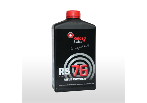 Reload Swiss Nitropulver RS76, Einbasig 1000g