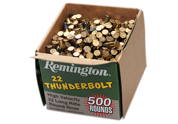 Remington KK- Patrone 22Lr. RN 40gr Thunderbolt