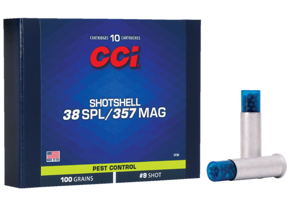 Schrotpatrone CCI .38/.357, No. 9, 100gr 10 Schuss