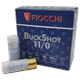 Schrotpatrone Fiocchi BuckShot 11/0 30g cal. 12/70 8.6mm Buckshot 00 25 Schuss
