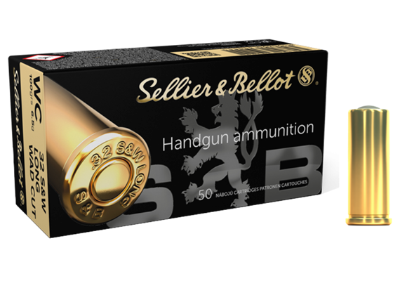 Sellier&Bellot S&B .32S&W Long WCPb 100gr
