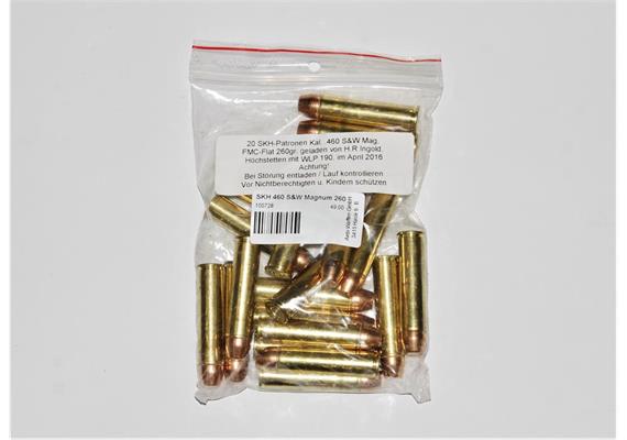 SKH 460 S&W Magnum 260 Gr 20 Schuss