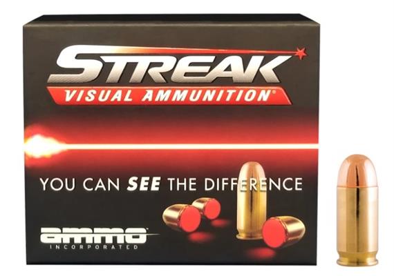 Streak Ammunition Leuchtspur Rot .38 Spez. 125gr 20 Schuss