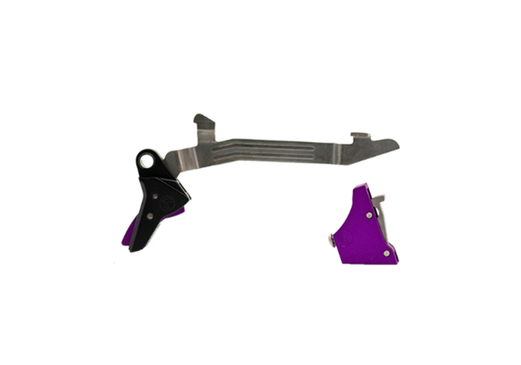 TIMNEY ALPHA COMPETITION GLOCK TRIGGER PURPLE