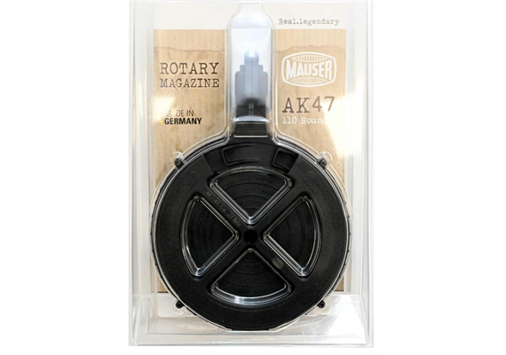 Trommelmagazin Mauser AK47 .22lr 110 Schuss