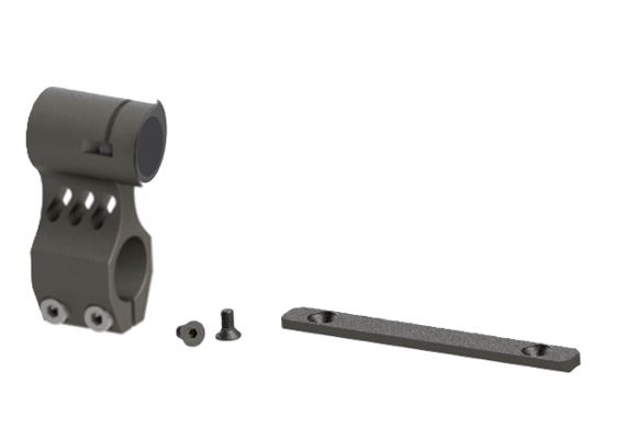 WWB AG Montageset Tunnel M18x0.5 und Schiene 11mm zu JG11 - JG96/11